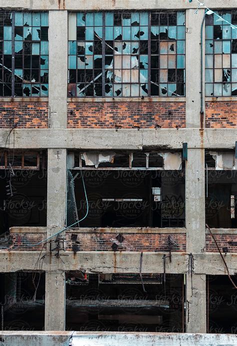 View Into An Abandoned Auto Factory By Stocksy Contributor Margaret Vincent Stocksy