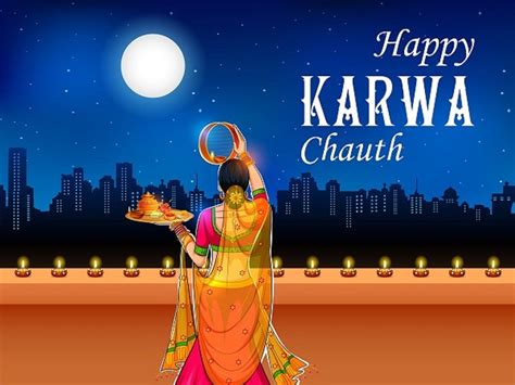 First Karwa Chauth Quotes Happy Karwa Chauth 2020 Wishes Check Out