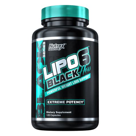 Lipo Black Hers Extreme Potency Caps Powerful Weight Loss