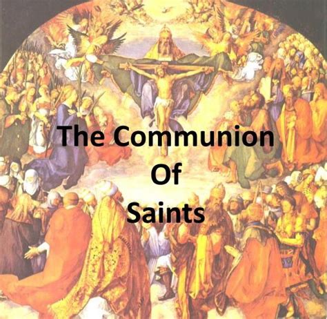 The Communion Of Saints The Anglican Church