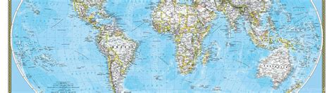 National Geographic World Map Wallpaper