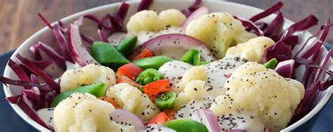 Crunchy Vegetable Make Ahead Salad Recipe Hidden Valley® Ranch