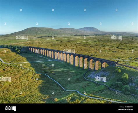 Ribblehead Viaduct Yorkshire Dales Stock Photo Alamy