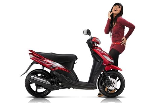 Automotive Led Yamaha Scooter Matik Mio With Sexy Girl