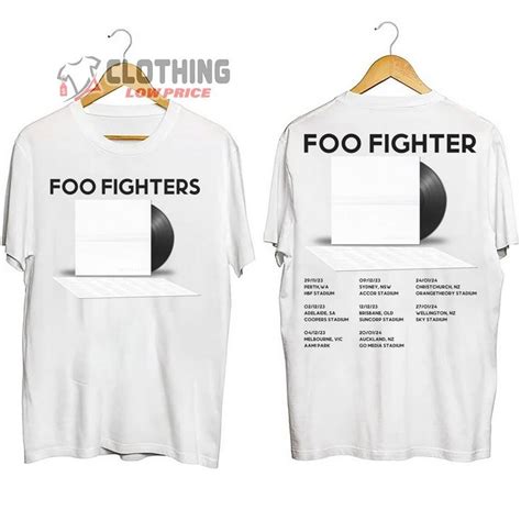 Foo Fighters 2024 Tour Dates Unisex T-Shirt, Everything or Nothing at All Tour 2024 Shirt, Fo ...