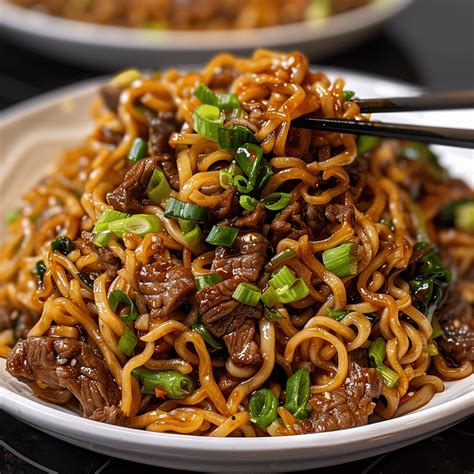 Hoisin Beef Noodles Recipe