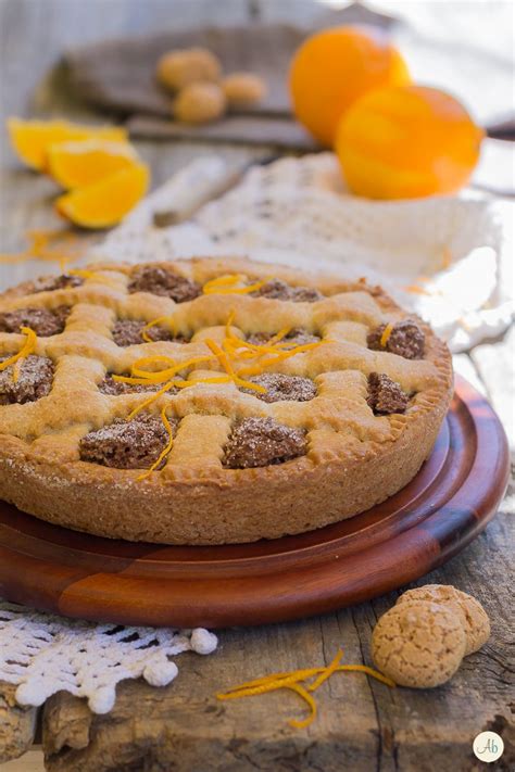 Crostata Alla Crema Di Amaretti E Marsala