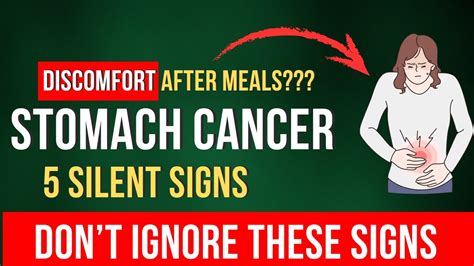 What You May Be Missing 5 Warning Signs Of Stomach Cancer Youtube