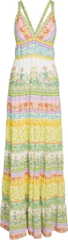 Alice Olivia Karolina Floral Maxi Dress Shopstyle