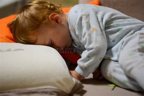 Baby boy 1 year old sleeps stock image. Image of exploring - 119247699