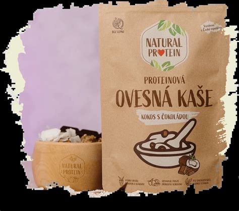 Proteinov Ovesn Ka E Kokos S Okol Dou Kus Naturalprotein Cz