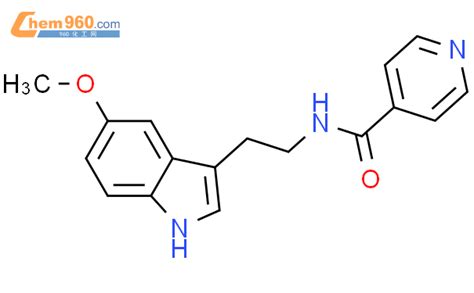 29745 43 5 4 Pyridinecarboxamide N 2 5 Methoxy 1H Indol 3 Yl Ethyl