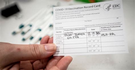 Is Your Vaccine Card Selfie A T For Scammers Maybe The New York