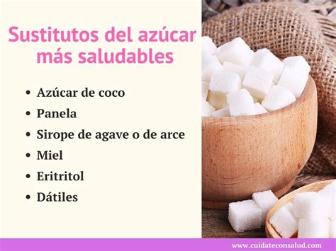 Sustitutos Del Az Car Alternativas Saludables