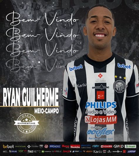 Operário PR anuncia a contratação do volante Ryan Guilherme do