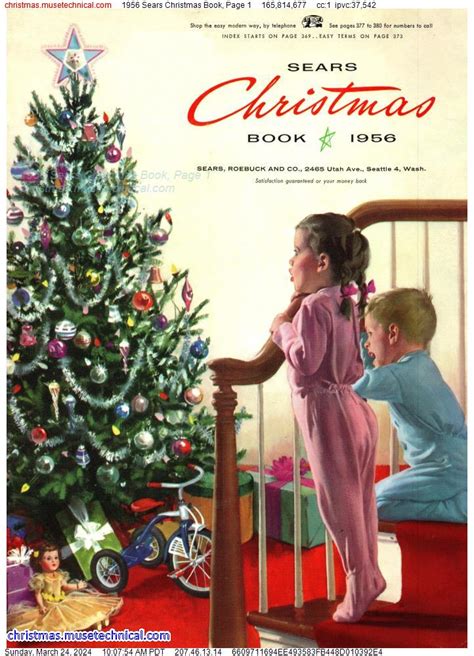 1956 Sears Christmas Book, Page 1 - Catalogs & Wishbooks