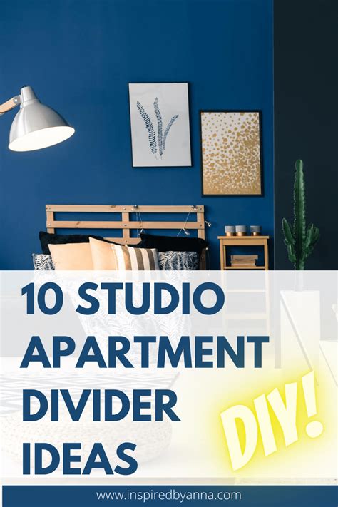 Studio Apartment Divider Ideas for Separating Your Space