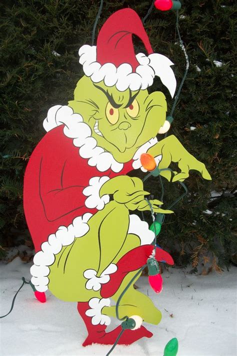 Grinch Yard Art Stealing Lightsthief In The By Thegrinchslair