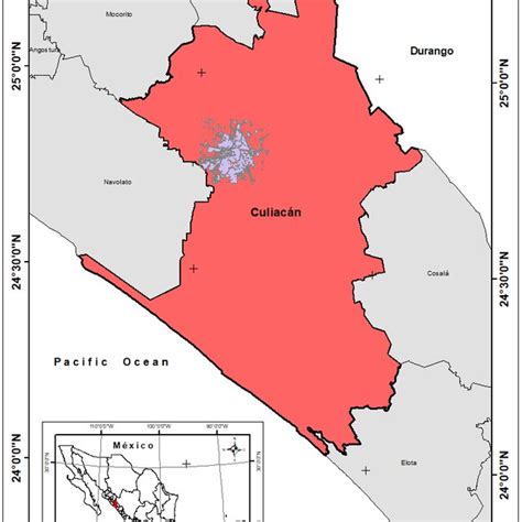 Culiacán Sinaloa, México. | Download Scientific Diagram