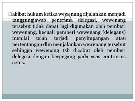 DASAR WEWENANG PEMERINTAHAN HUKUM ADMINISTRASI NEGARA FAKULTAS HUKUM