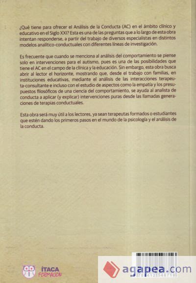 ANALISIS DE LA CONDUCTA TEORIA Y APLICACIONES CLINICAS MAURO COLOMBO