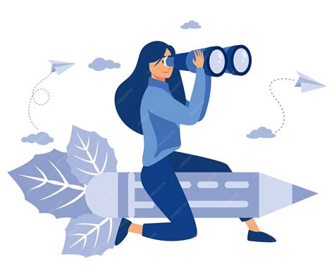 Premium Vector | Talented creative workers girl creative artist designer