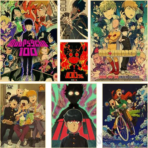 Mob Psycho 100 Poster Ubicaciondepersonascdmxgobmx