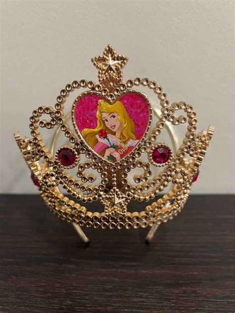 Disney Princess Aurora Sleeping Beauty Crown Tiara For Kids Babies