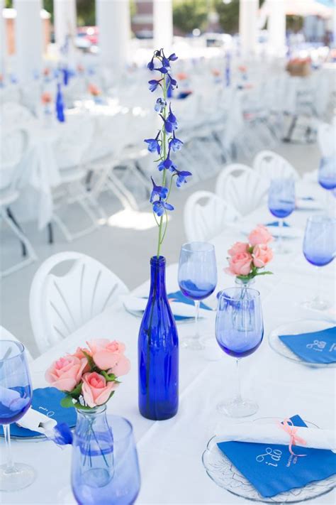 Royal Blue and White Wedding Inspiration | | TopWeddingSites.com