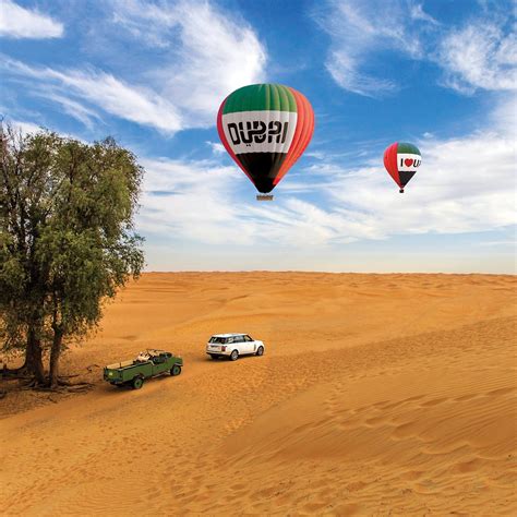 Dubai S Dazzling Skyline From A Very Hot Air Balloon An Unforgettable