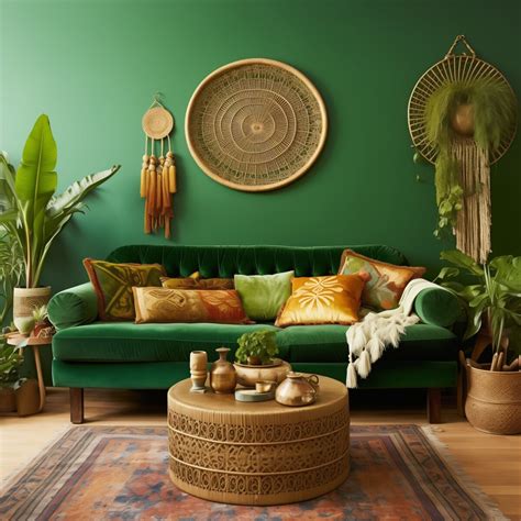 10 Green Couch Living Room Ideas for a Trendy and Relaxing Ambience ...