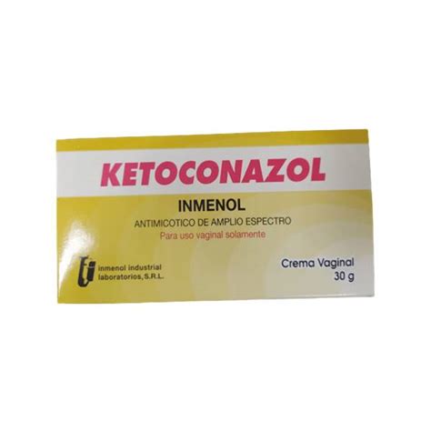 Ketoconazol Crema Vaginal 2 Aplicadores X 30g Inmenol Farmadon