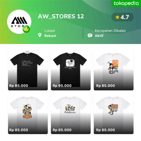 Toko AW STORES 12 Online Produk Lengkap Harga Terbaik Tokopedia