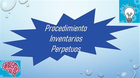 Procedimiento Inventarios Perpetuos Youtube