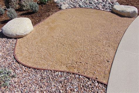 California Gold D G Installed With A Gravel White Granite