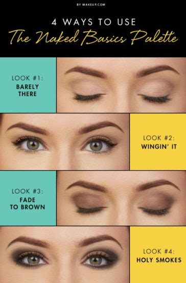 Makeup Tips Tutorials 4 façons d utiliser la palette Naked Basics