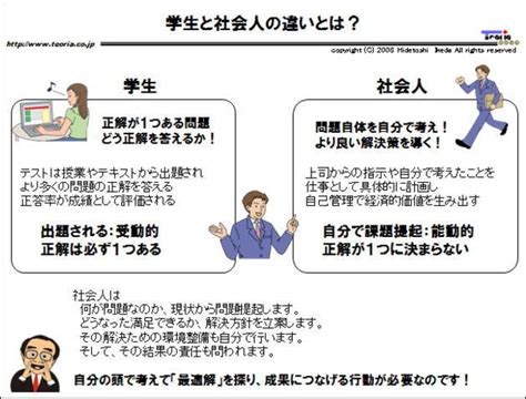 学生と社会人の違いとは？ 「強み」積み上げの池田のブログ