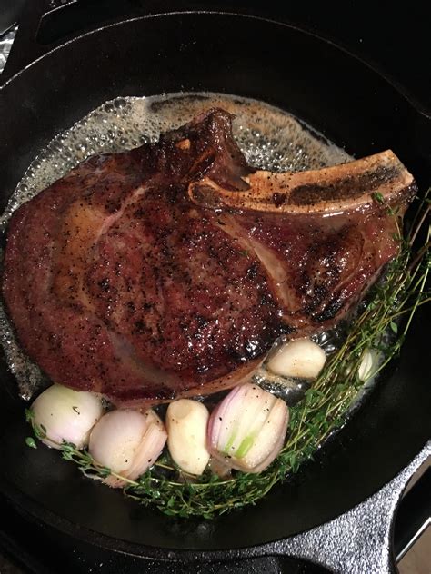 Dry Aged Ribeye And Herb Garlic Butter Homemade Rfood