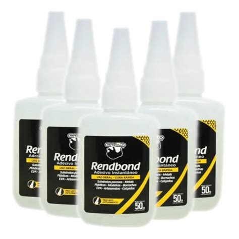 Adesivo Instant Neo G Rendbond Bico Anti Entupimento Rendicolla