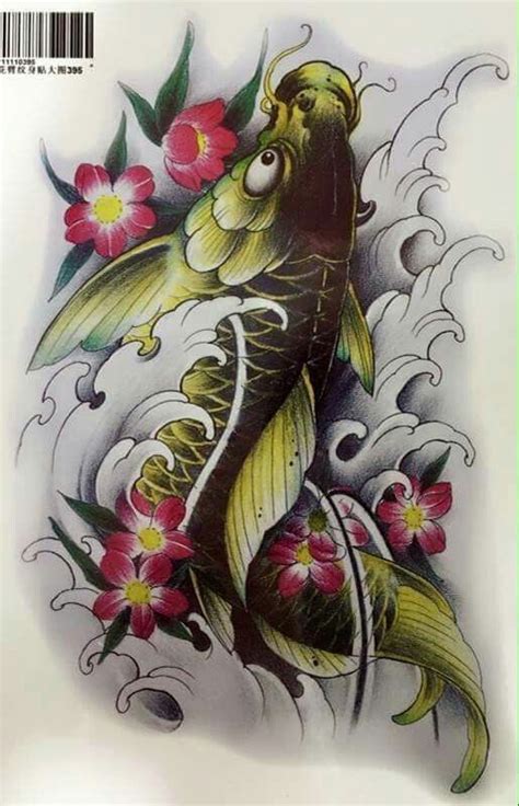 Pin By Quang H Ng On Kois C Ch P Koi Tattoo Design Japanese