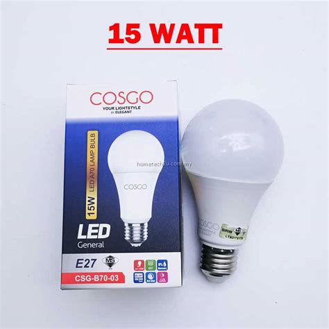 Cosgo Led Bulb E With Sirim Light Bulb W W W W W K