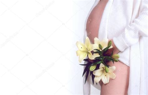 Pictures Close Up Vagina Pregnant Belly Close Up Flowers In Front Of Vagina Isolated