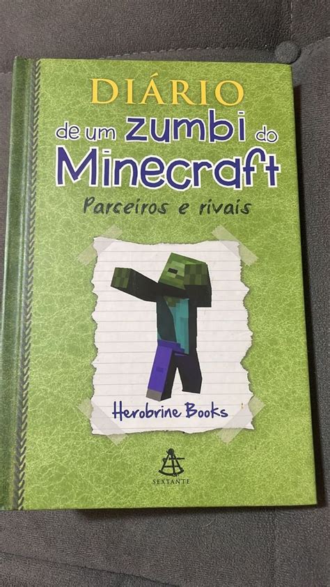 Livro O Di Rio De Um Zumbi De Minecraft Parceiros E Rivais