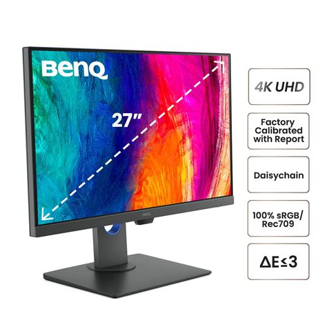 Buy BenQ PD2700U Color Accurate Design Monitor 27" 4K UHD | 100% Rec ...