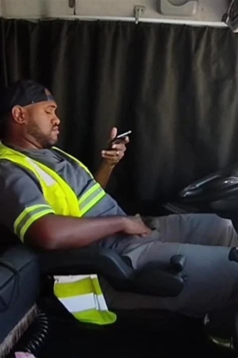 Lunchtime Alone Inside The Truck Gay Black Porn Feat TheBlacKHunterr