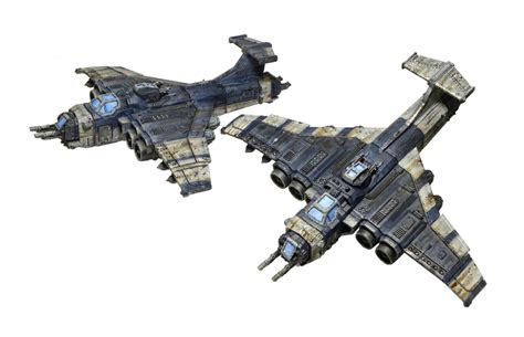 Aeronautica Imperialis - Imperial Navy Marauder Bombers : minipainting ...