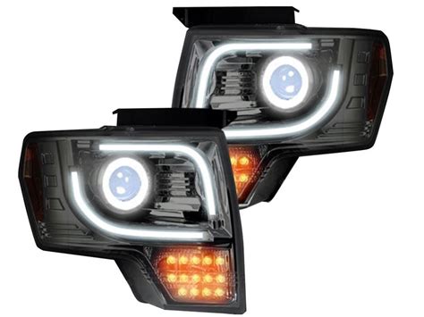 Recon Chrome Drl Projector Headlights Clc Realtruck