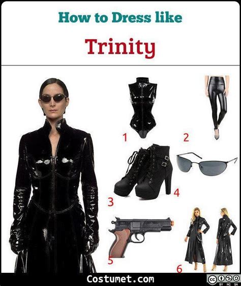 Trinity (The Matrix) Costume Halloween Dress Up Ideas, Cute Couple ...