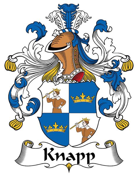 Knapp Coat Of Arms German Digital Art By Heraldry