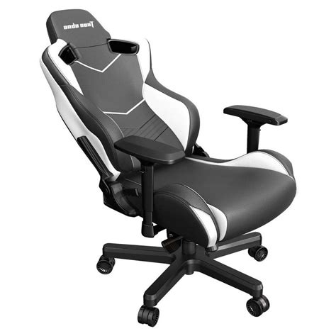 Gaming Chair Anda Seat AD12 XL Kaiser II Black White AD12XL 07 BW PV W01